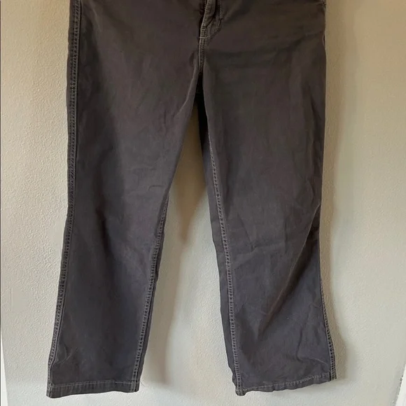 👖Zara Chino Gray Wide Leg Fit Pants - Comfortable and Cozy - Size 4 - Picture 8 of 12